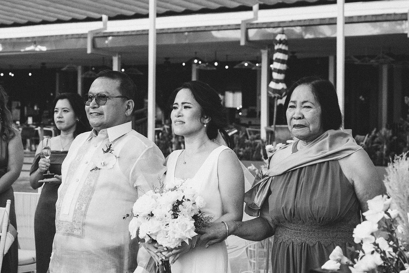 The Thai sand ceremony