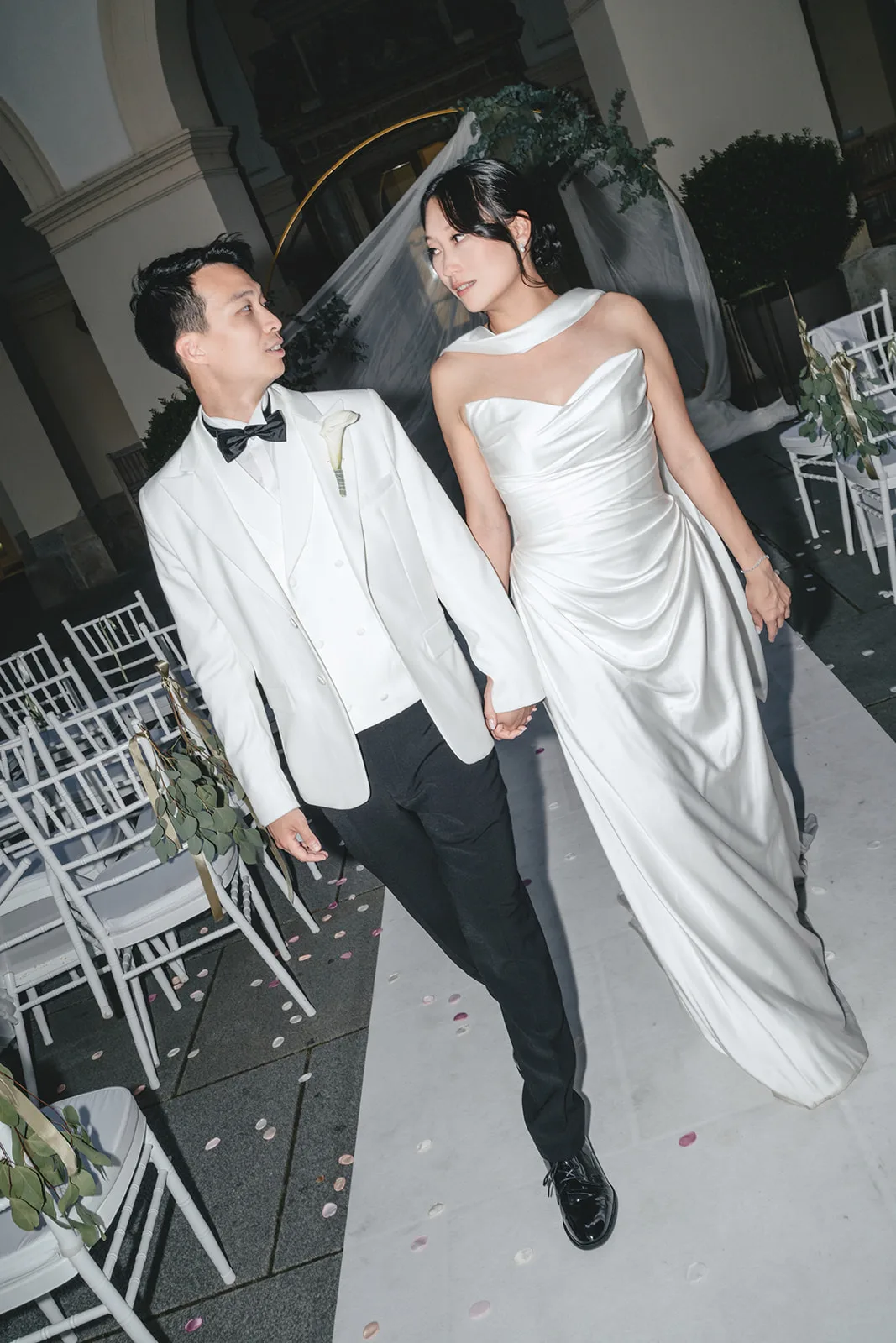 Jiamin and Anthony during the couple shoot