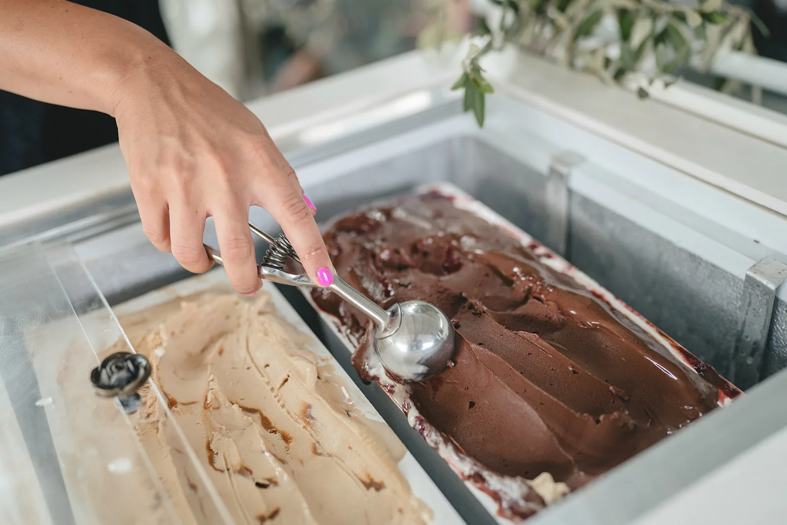 Italienisches Gelato auf der Hochzeit